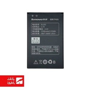 باتری گوشی لنوو Lenovo A278T با کدفنی BL203