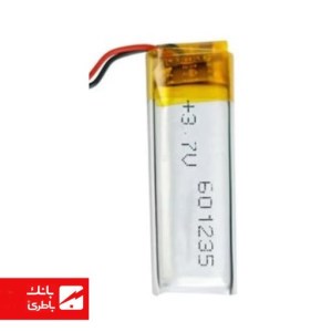 باتری لیتیوم‌پلیمر 601235 ظرفیت 450 میلی‌آمپرساعت