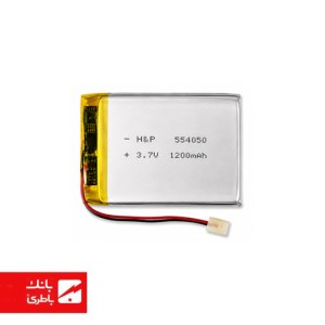 باتری لیتیوم پلیمری 554050 ظرفیت 1200 میلی آمپر ساعت