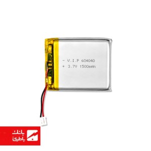 باتری لیتیوم پلیمر 604040 ظرفیت 1500 میلی آمپرساعت