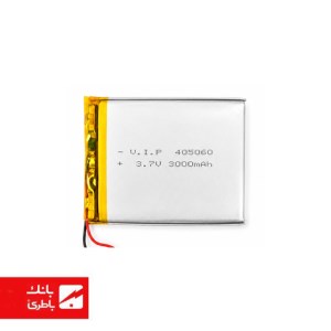 باتری لیتیوم پلیمر 405060 ظرفیت 3000 میلی آمپر ساعت