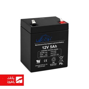 باتری سیلد اسید لئوچ 5 آمپرساعت 12V