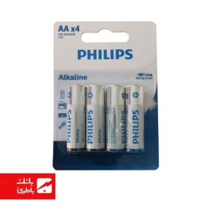 باتری الکالاین قلمی فیلیپس بسته 4 عددی