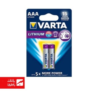 باتری لیتیوم نیم قلمی وارتا