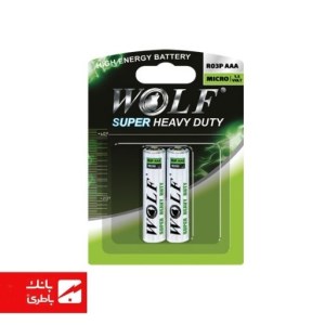 باتری هوی دیوتی نیم قلمی ولف بسته 2 عددی