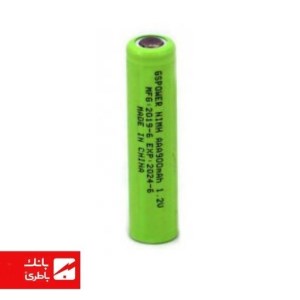 باتری نیکل متال نیم قلمی جی اس پاور 900 میلی آمپرساعت