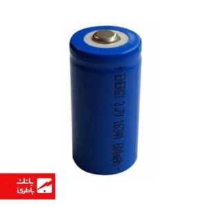 باتری لیتیوم یون 16340 انرژی 600 میلی آمپرساعت