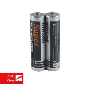 باتری الکالاین نیم‌قلمی مکسل بسته 2 عددی شرینک