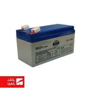 باتری سیلد اسید ایبیزا 1.3 آمپرساعت 12V